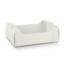 CASSETTINA IN CARTONCINO 19,5x14,5x6 WHITE
