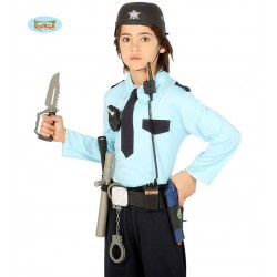 CINTURONE CON CASCO POLIZIOTTO