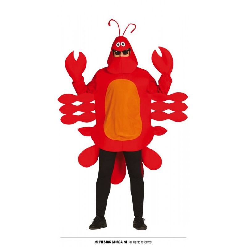 COSTUME ARAGOSTA TG.L (TG.52/54)