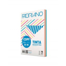 RISMA COPYTINTA A4 250fg 80gr 5 COLORI TENUI ASS.TI
