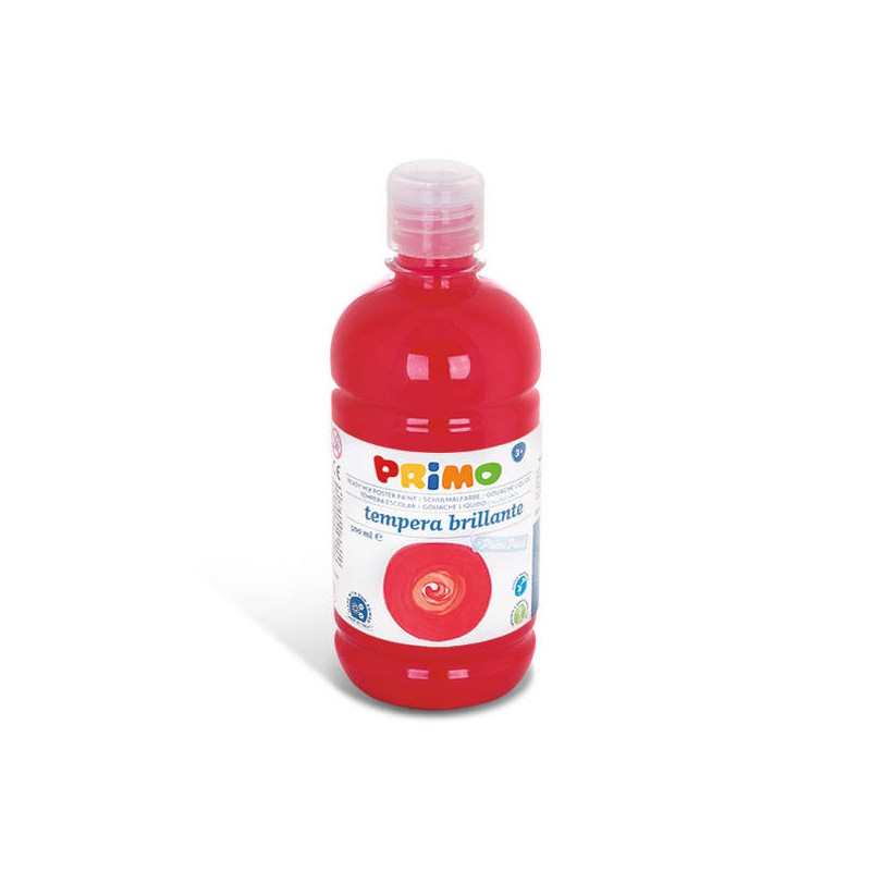 TEMPERA IN BOTTIGLIA 500ml PRIMO ROSSO SCARLATTO