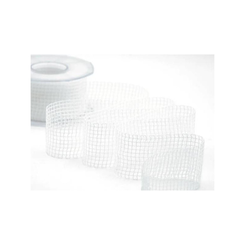 NASTRO RETINA mm50x15mt COL.13 BIANCO OTTICO