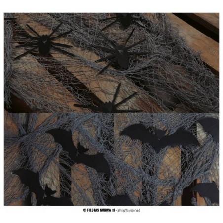 TESSUTI ASSORTITI PIPISTRELLI/RAGNI 75x30cm