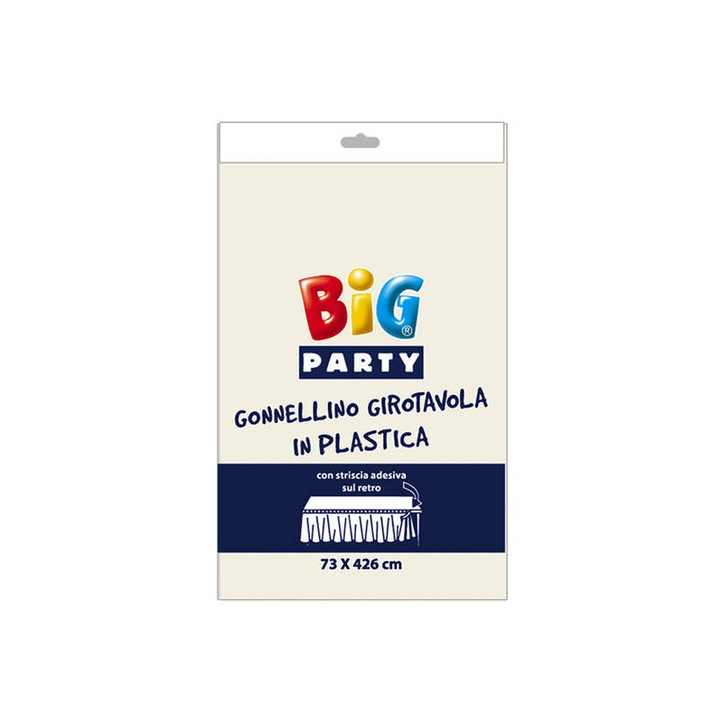 GONNA TAVOLO AVORIO TABLESKIRT 73x426cm