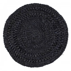 TOVAGLIETTA ROTONDA FIBRA VEGETALE ø35cm DARK BLU 1pz