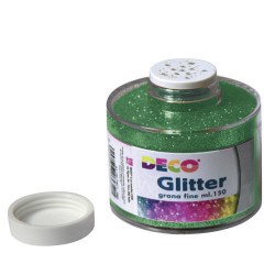 GLITTER BARATTOLO 150gr VERDE CWR