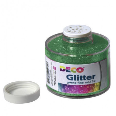 GLITTER BARATTOLO 150gr VERDE CWR