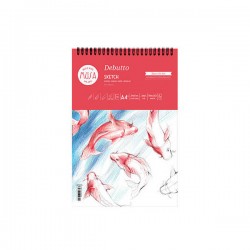 BLOCCO SCHIZZO SPIRALE A3 DA DISEGNO 50fg 120gr 29,7x42cm