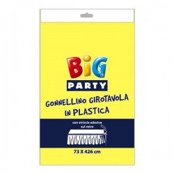 GONNA TAVOLO GIALLA TABLESKIRT 73x426cm