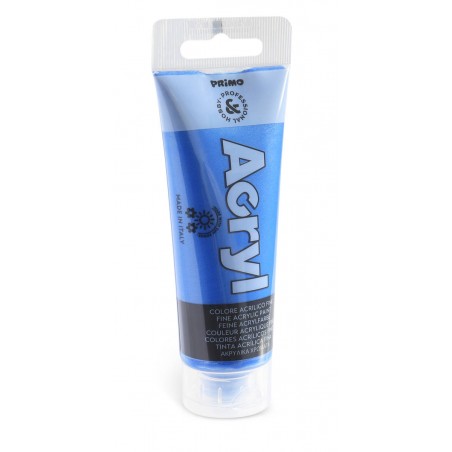 TUBETTO COLORE ACRILICO METAL 75ml BLU 521 PRIMO