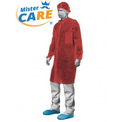 Mr.Care - KIT VISITATORE PP POCKET VELCRO col.ROSSO 1kit