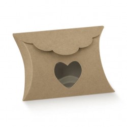 SCATOLA BUSTA C/FORO AVANA 8x8,5x3cm 10pz