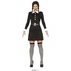 COSTUME DONNA GOTICA ABITO E CINTURA TG.S 36-38