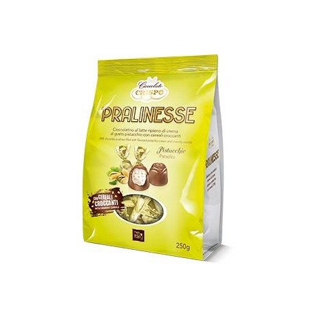 PRALINESSE PISTACCHIO 250gr CRISPO