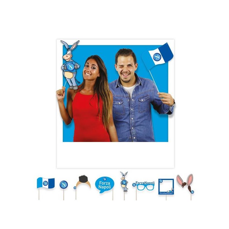 PHOTO BOOTH SSC NAPOLI MAXI 20cm 8pz