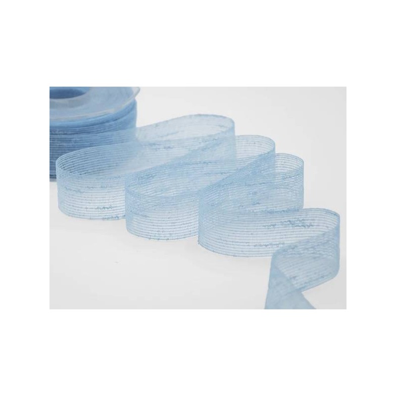 NASTRO VELETTA mm20x25mt COL.593 AZZURRO BABY