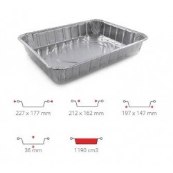 TEGLIA ALLUMINIO 4 prz 100PZ R11G CONTITAL