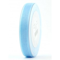 NASTRO ORGANZA mm15x50mt AZZURRO CHIARO