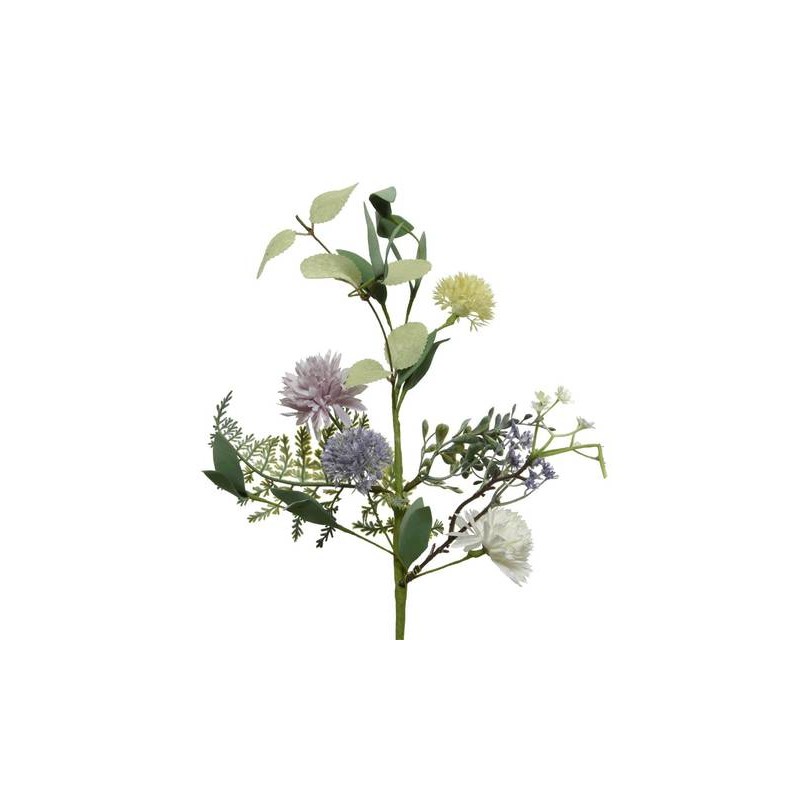 MAZZO DI FIORI LILLA E COLOR.ASS.TI H.57cm 1pz