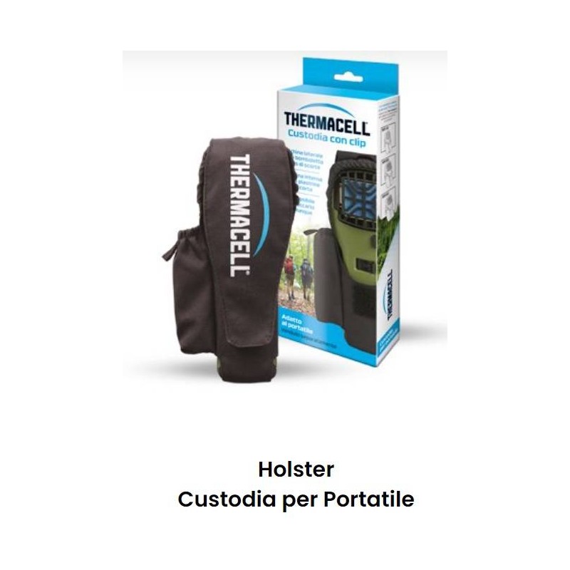 THERMACELL ANTI ZANZARE PORTATILE CUSTODIA HOLSTER