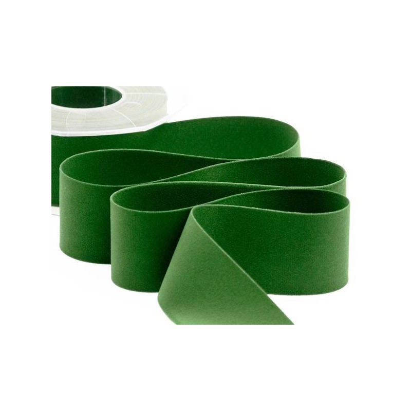 NASTRO VELLUTO mm40x7mt COL.633 VERDE INGLESE