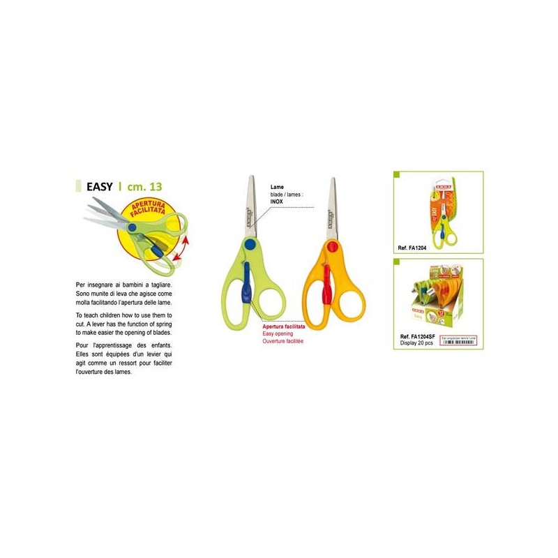 FORBICI EASY 13cm ARDA