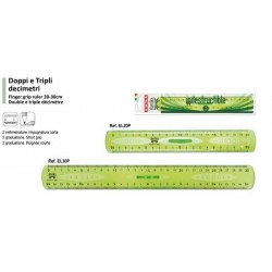 TRIPLO DECIMETRO ELASTIKA 30cm ARDA