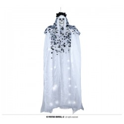 SCHELETRO CATRINA APPESO 180cm CON LUCE