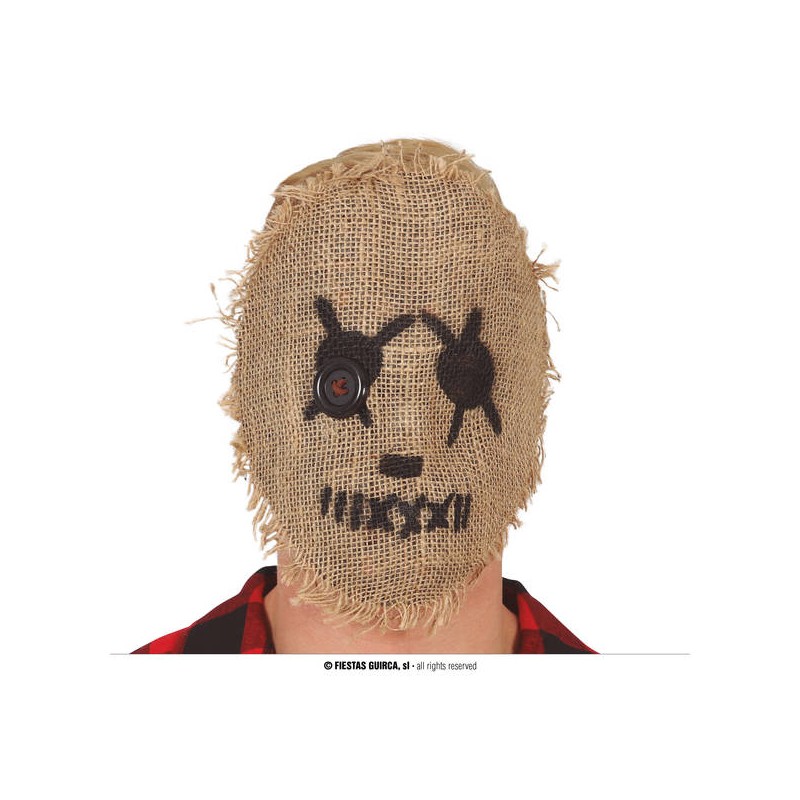 MASCHERA BAMBOLOTTO DI PEZZA