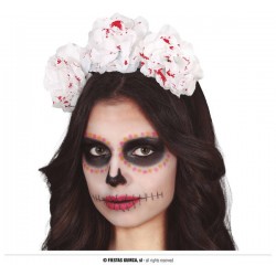 CERCHIETTO FIORI INSANGUINATI