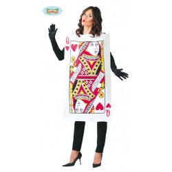 COSTUME REGINA DI CUORI TG.L 42-44