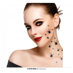 TATUAGGI RAGNI 16pz 2 FOGLI