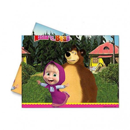 TOVAGLIA PVC 120x180cm MASHA E ORSO