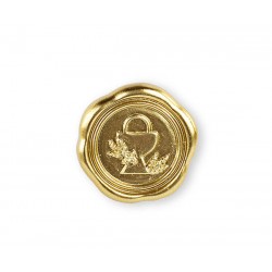 CERALACCA ORO CALICE COMUNIONE ADESIVA Ø3,5cm 12pz