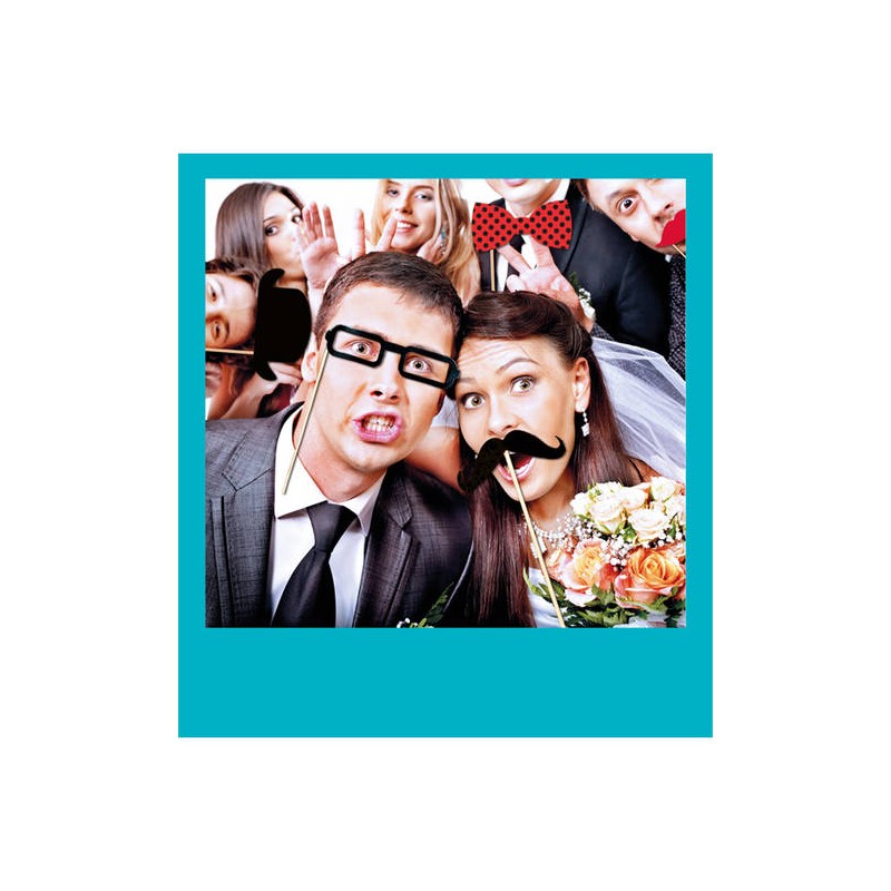 PHOTO BOOT WEDDINGS 20cm 8pz
