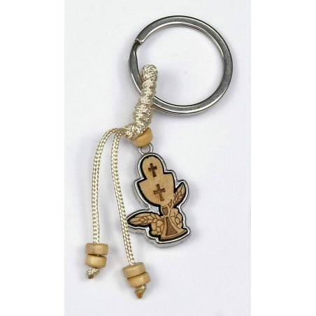 PORTACHIAVI CALICE LEGNO E METALLO