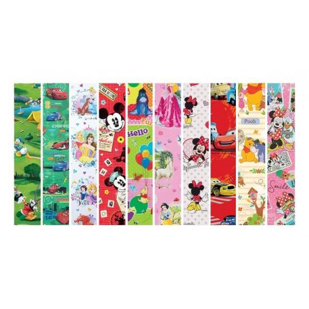 CARTA REGALO ROTOLO 1x3mt RG8 WALT DISNEY ASS.TO