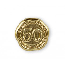 CERALACCA ORO N.50 ADESIVA Ø3,5cm 12pz