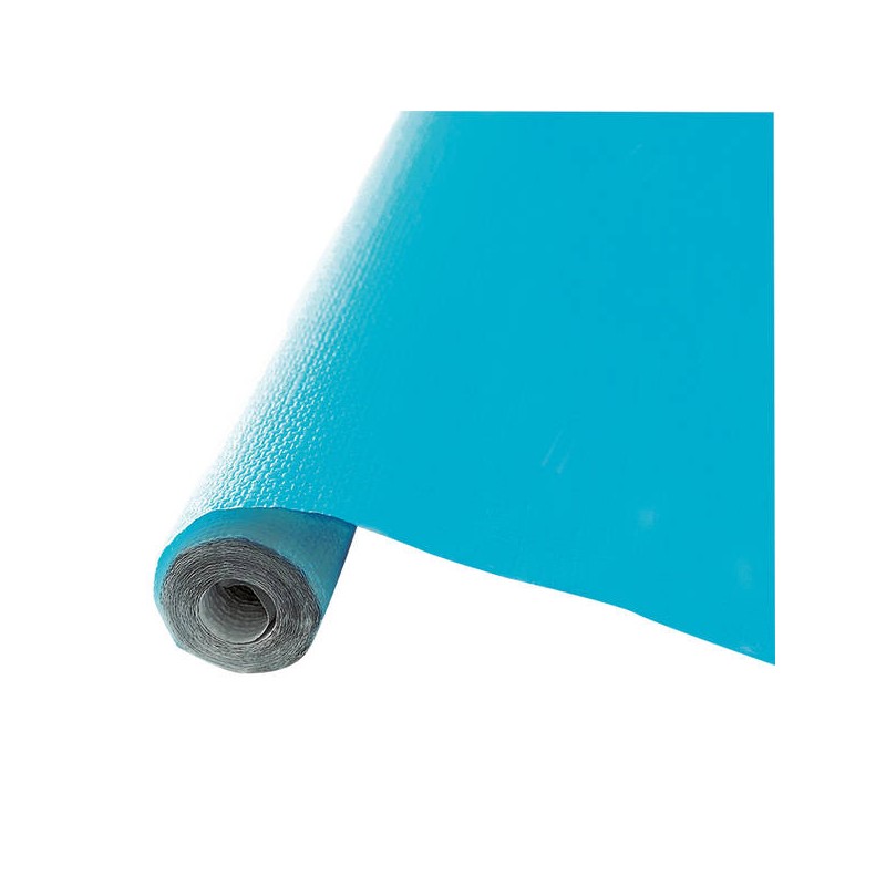 TOVAGLIA CARTA GOFFRATA TURCHESE cm120x5mt