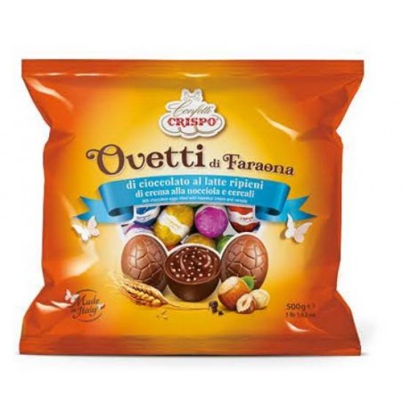 OVETTI FARAONA CREMA NOCCIOLA E CEREALI 500gr