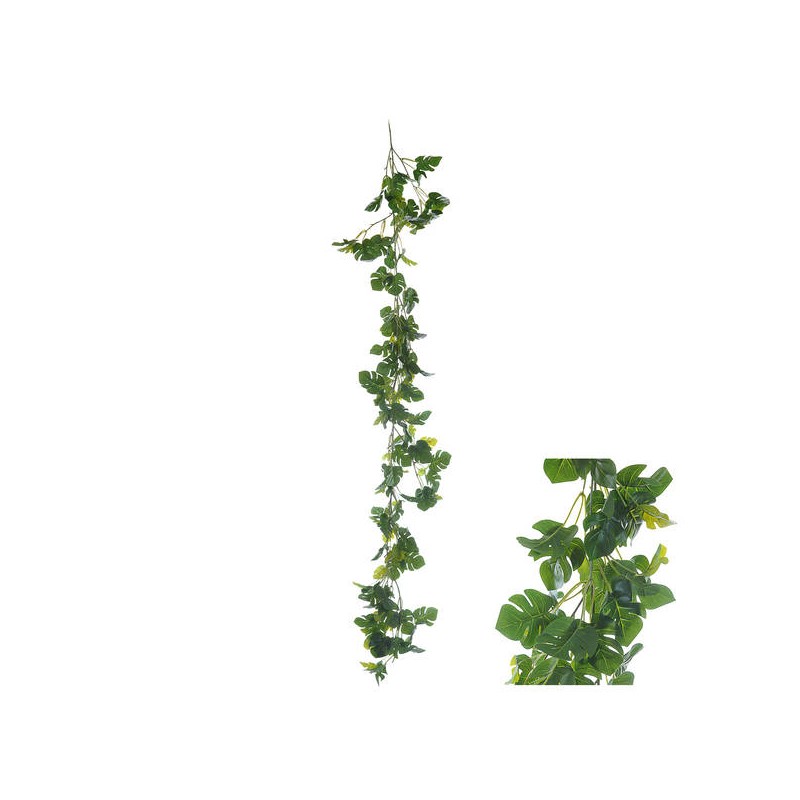 GHIRLANDA RAMO FOGLIE TROPICAL 180cm