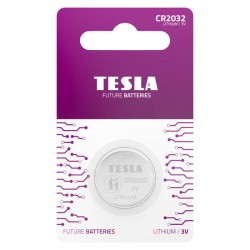 BATTERIE CR2032 TESLA 1pz