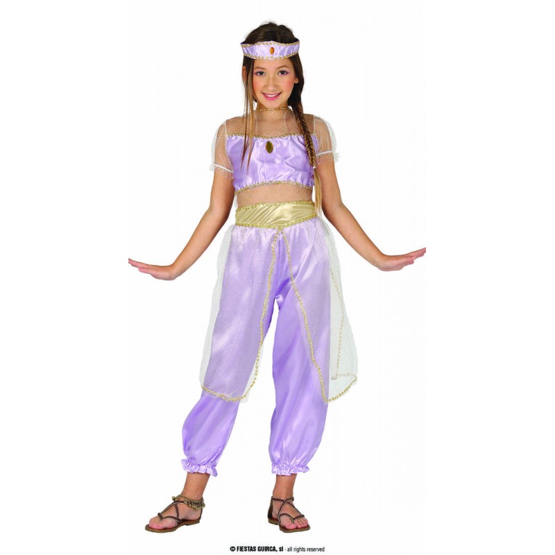 COSTUME PRINCIPESSA DEL DESERTO  5-6 ANNI