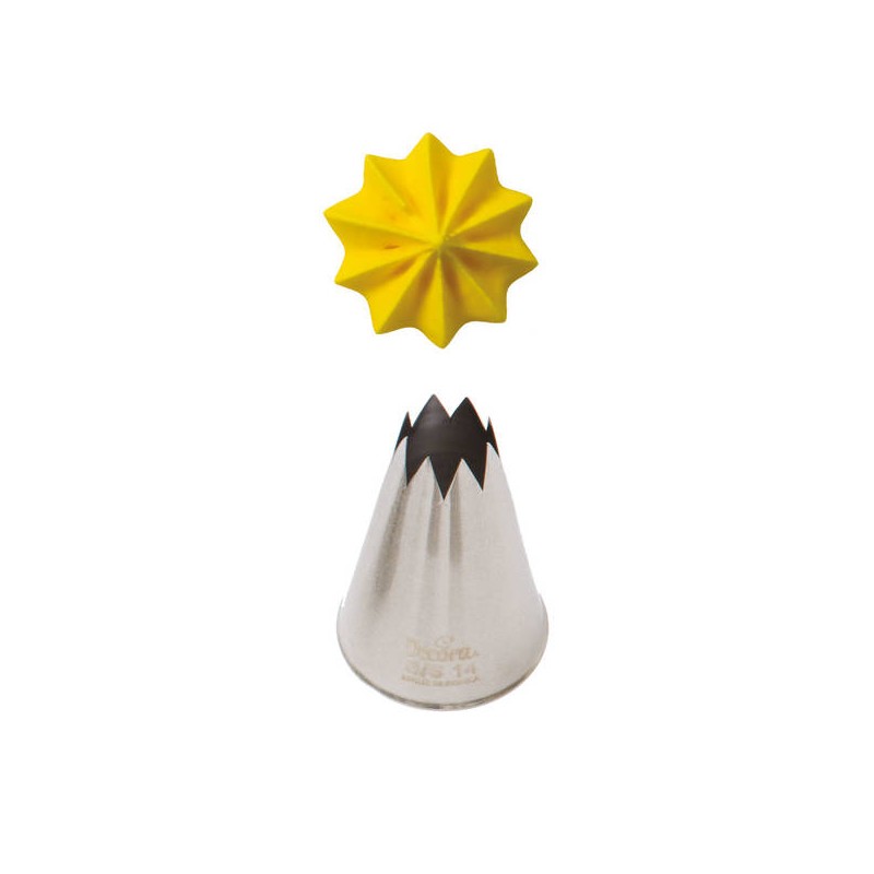 BECCUCCIO INOX DECORA N°14 STELLA