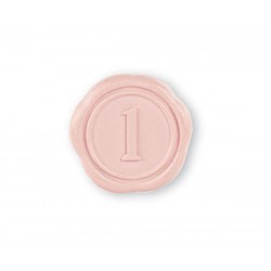 CERALACCA ROSA N.1 ADESIVA Ø3,5cm 12pz