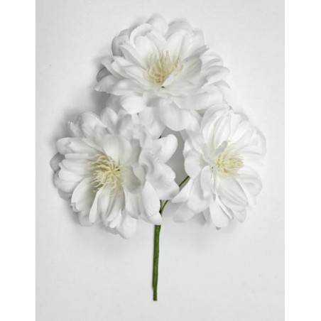 FIORE POSITANO WHITE Ø8cm 12pz