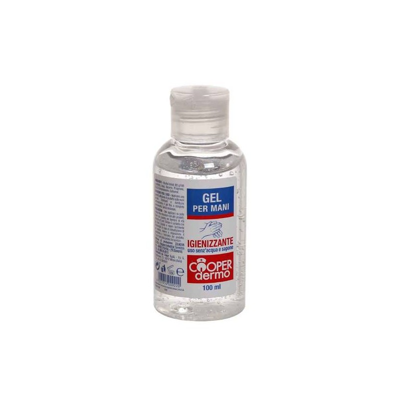GEL IDROALCOOLICO IGIENIZZANTE MANI 100ml COOPER DERMO
