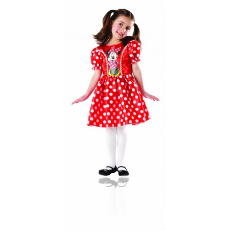 COSTUME MINNIE ROSSA CLASSIC BAMBINA TG.M 5/6