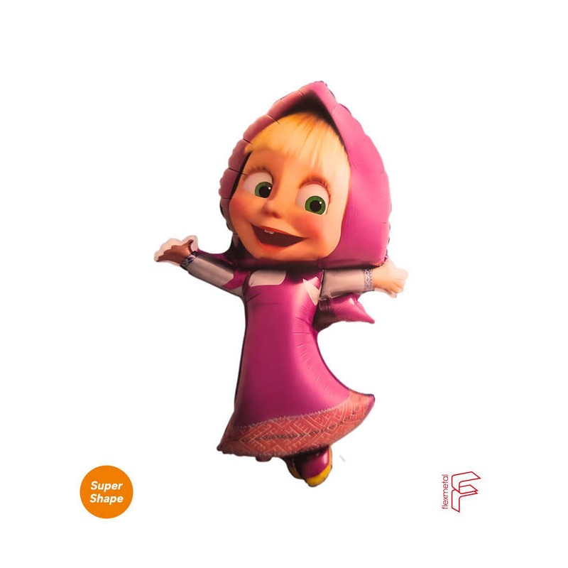 PALLONE MYLAR S/SHAPE MASHA 102cm