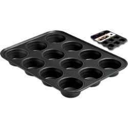 TEGLIA MUFFIN ANTIADERENTE 12 POSTI 35x26x3cm